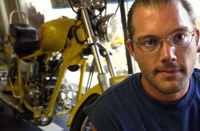 
Josh Bryan is an organizer for a motorcycle rally Aug. 20 in Rosalia.
 (The Spokesman-Review)