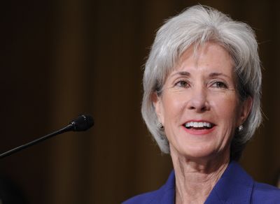 Sebelius (Susan Walsh / The Spokesman-Review)