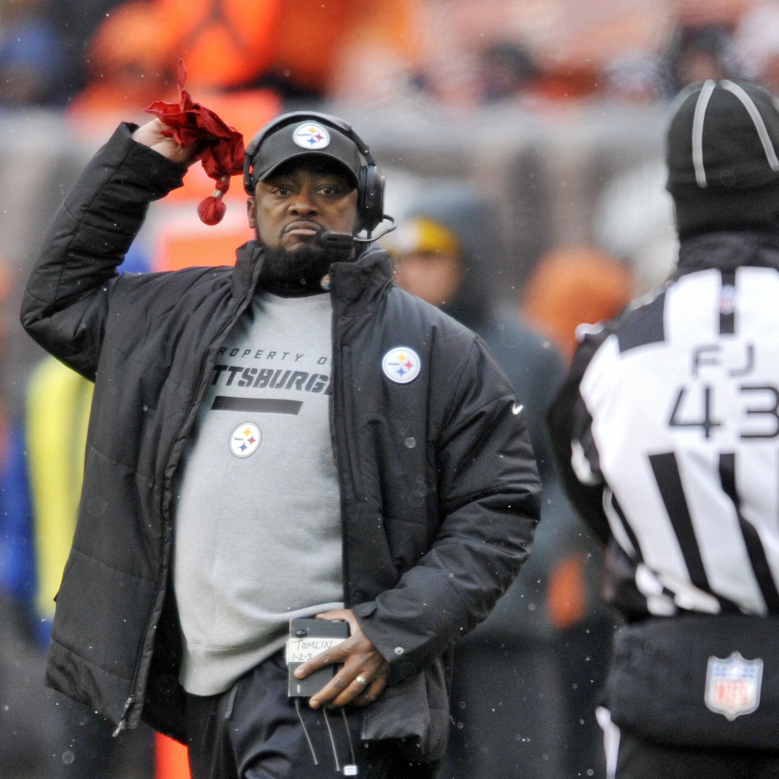 NFL fines Steelers coach Mike Tomlin $100,000