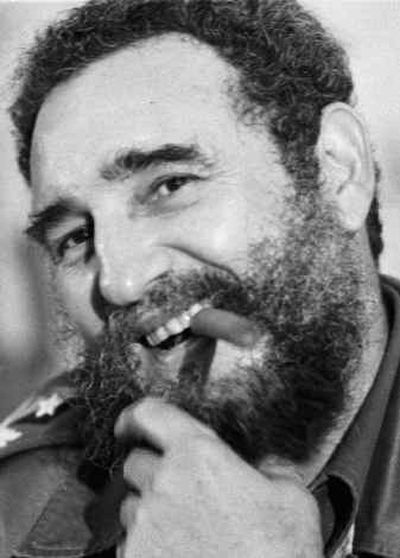 
 Fidel Castro, former smoker
 (The Spokesman-Review)