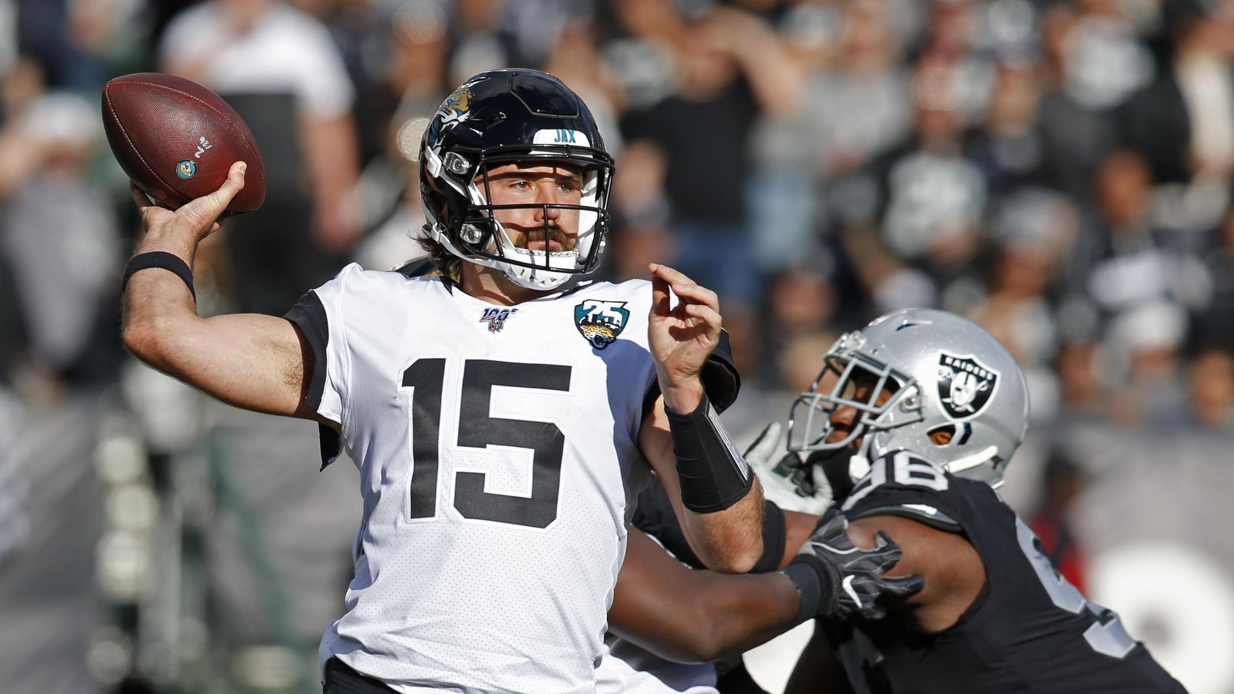 Jaguars spoil final Oakland game with 20-16 win over Raiders