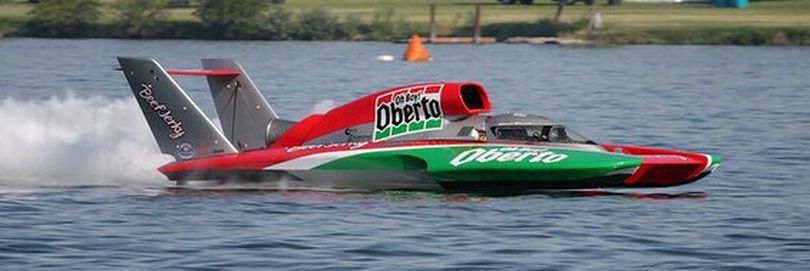 Steve David's U-1 Oh Boy Oberto championship Unlimited Hydroplane will be the favorite to repeat as the circuit's champion in 2009. (Photo courtesy ABRA) (The Spokesman-Review)