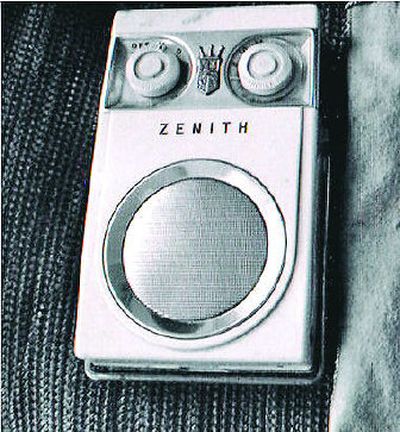 
Mid-1950s transistor radio.
 (The Spokesman-Review)