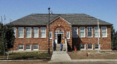 
The 1939 Five Mile Prairie School have been renovated with Mead school bond money. 
 (Dan Pelle Photos The Spokesman-Rview / The Spokesman-Review)