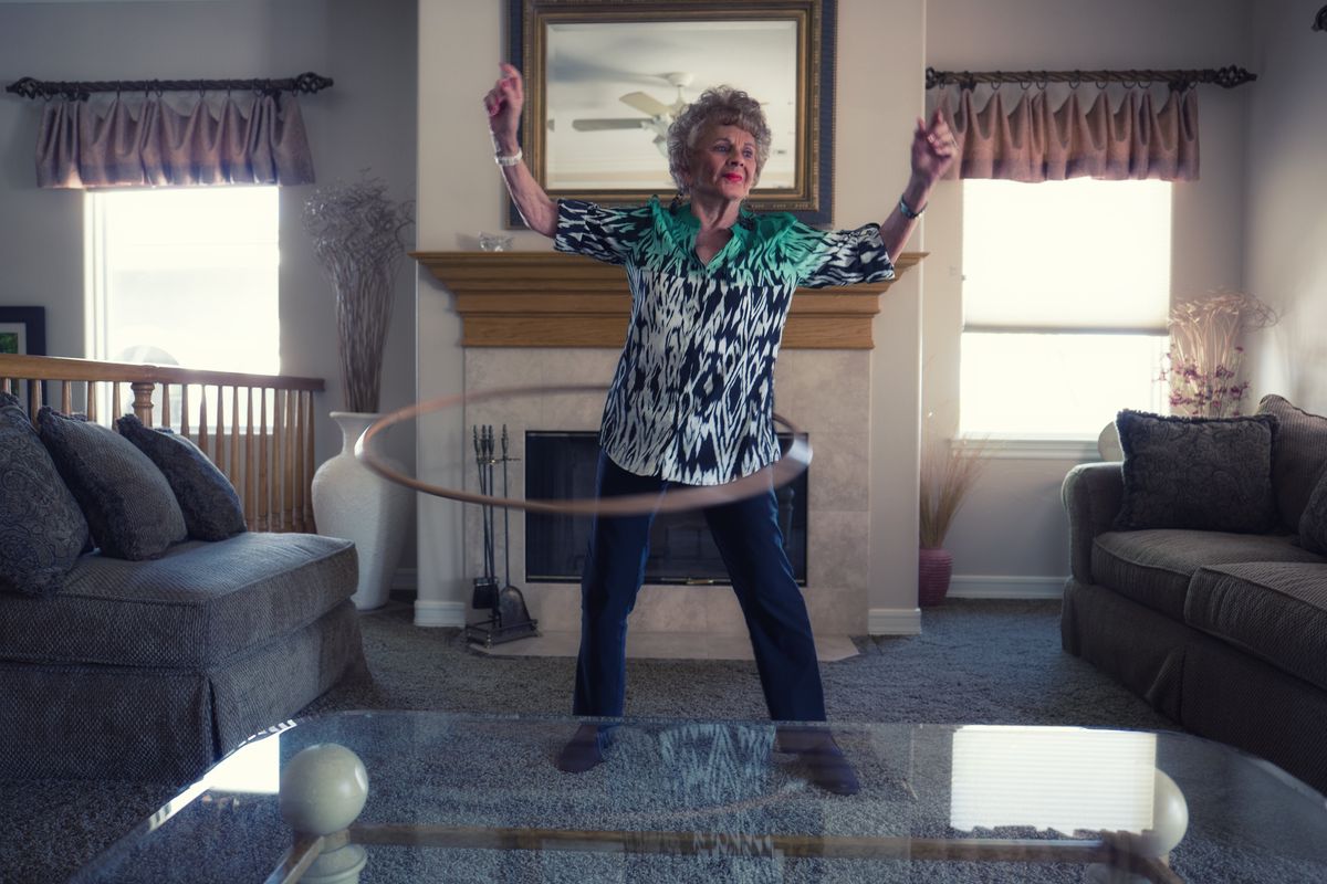 Joan Anderson helped name the hula hoop and bring it to market in the United States. Her story was largely unknown until she was featured in a 2018 documentary short, “Hula Girl.” (Chris Riess)