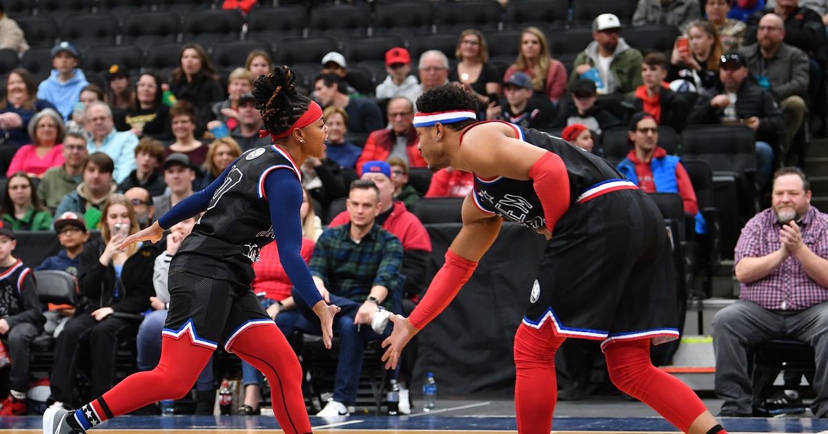 Globetrotter Torch George hopes to pass the torch to young girls