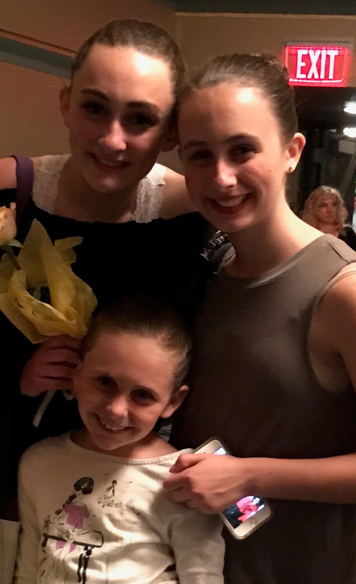 The Staben sisters - Jennika, left, Kiersty, right, and Jacqueline, middle - will all perform in “The Nutcracker,” which features Santa Barbara, California’s State Street Ballet, local dancers and the Spokane Symphony. (Courtesy of Jonathan and Michele Staben)