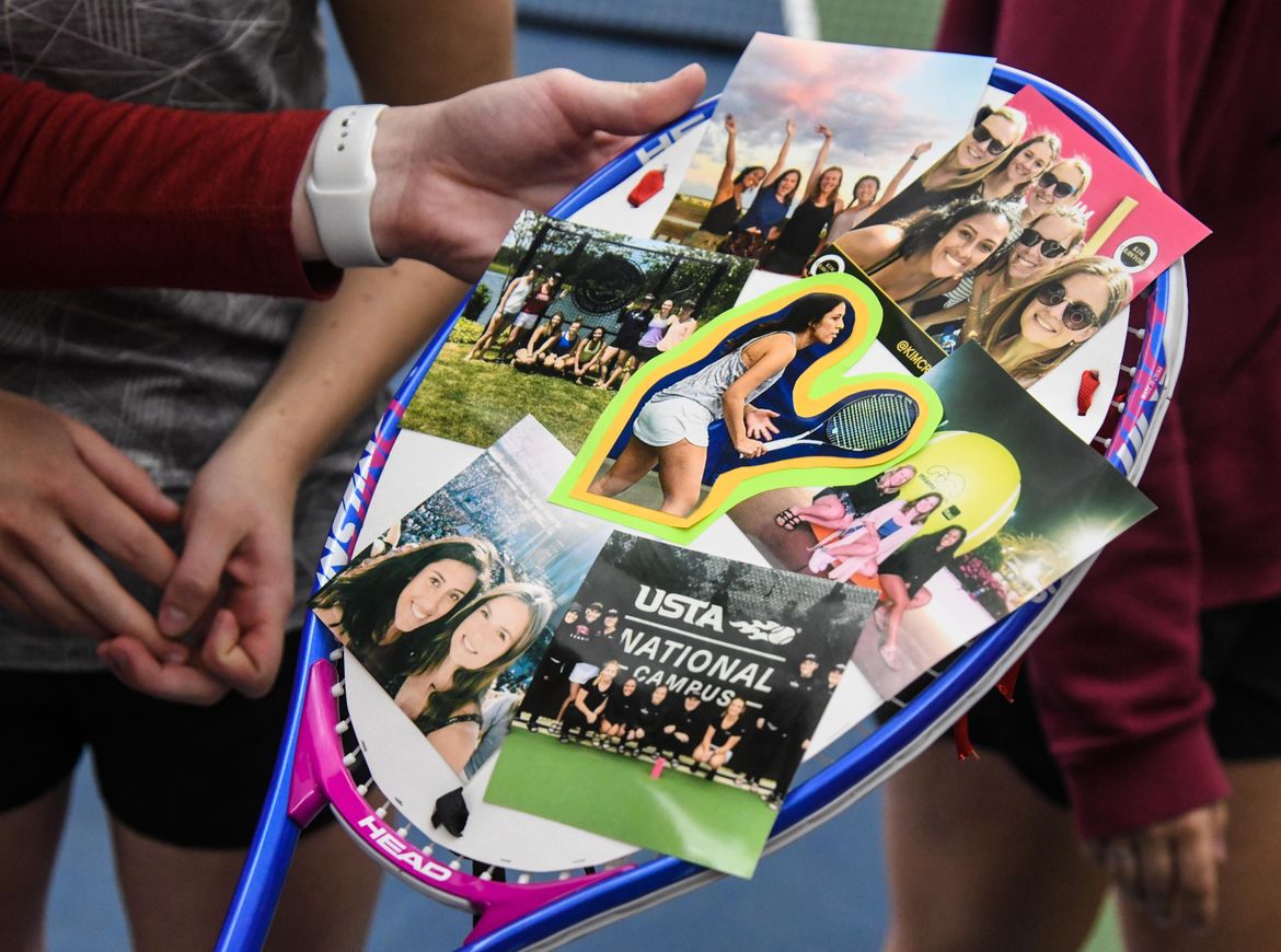 Whitworth tennis player Marissa Kirk April 23, 2019 The Spokesman