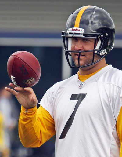 Pittsburgh Steelers quarterback Ben Roethlisberger was allowed to return to practice Tuesday by commissioner Roger Goodell.  (Associated Press)