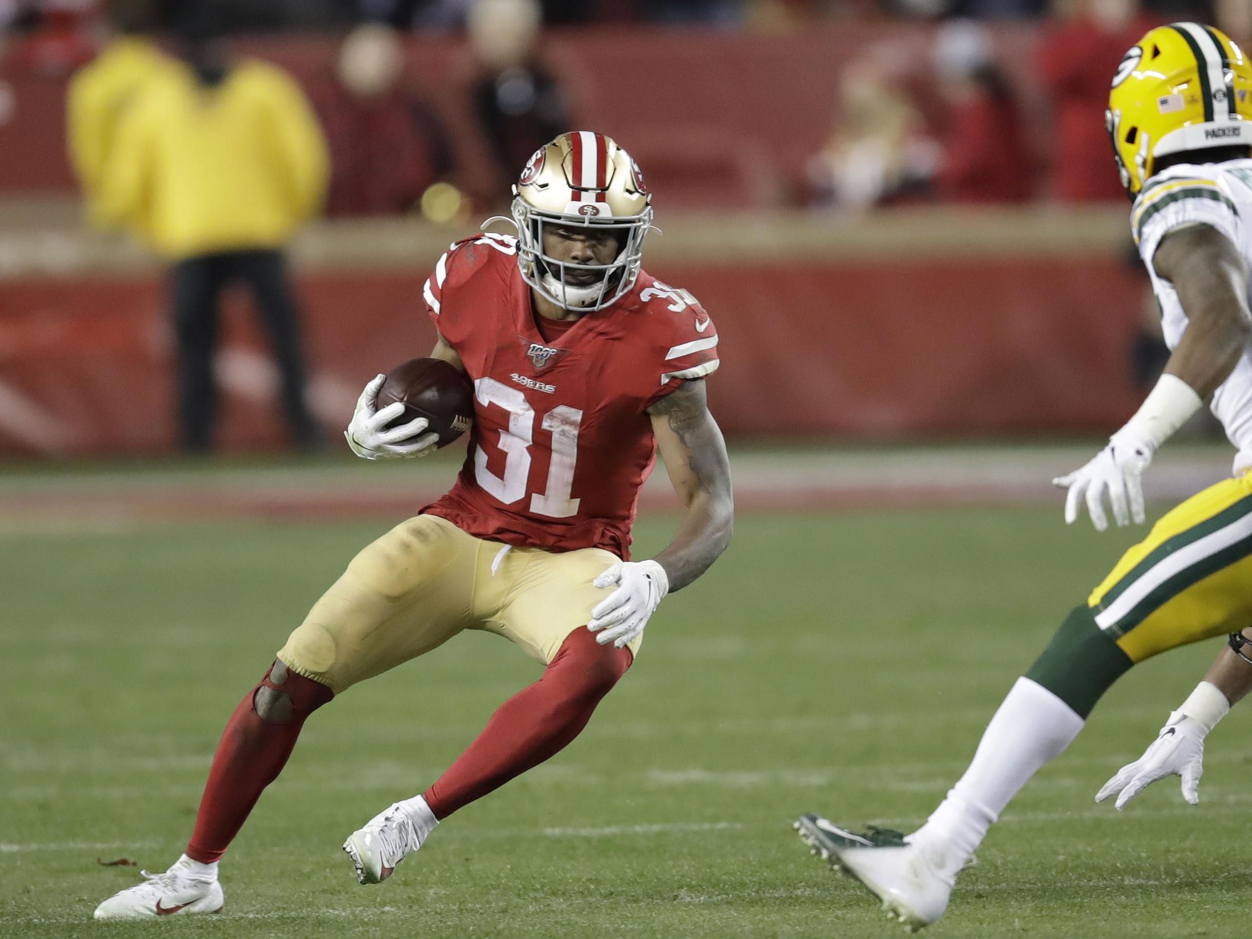 Raheem Mostert says 49ers' 2020 motto is 'unfinished business'