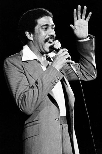 
Comedian-actor Richard Pryor plays to the audience in a 1977 performance. Pryor, whose act was caustic yet perceptive, died Saturday of a heart attack at his home in California. 
 (Associated Press / The Spokesman-Review)