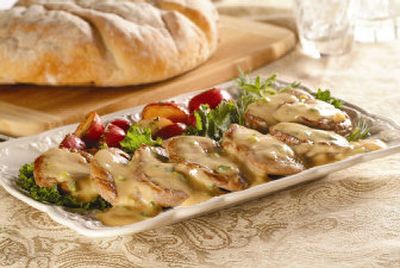 
If your soup, bread, casserole, main dish or dessert recipes call for refrigerated milk, use evaporated fat-free instead and gain twice the calcium and protein, zero fat and a richer taste.
 (Nestle Carnation Milks / The Spokesman-Review)