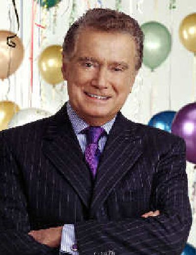 
Regis Philbin, who stepped in for an ailing Dick Clark last New Year's Eve on ABC, has his own special on Fox this year.
 (File/Associated Press / The Spokesman-Review)