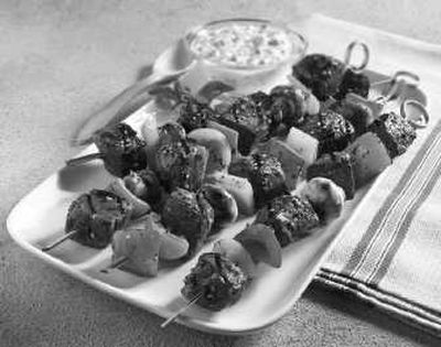 
Classic Beef Kabobs
 (The Beef Checkoff / The Spokesman-Review)