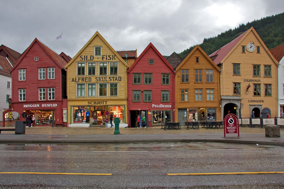 Bryggen, the old fishing wharf in Bergen, is a UNESCO World Heritage Site. (Tribune News Service photos)