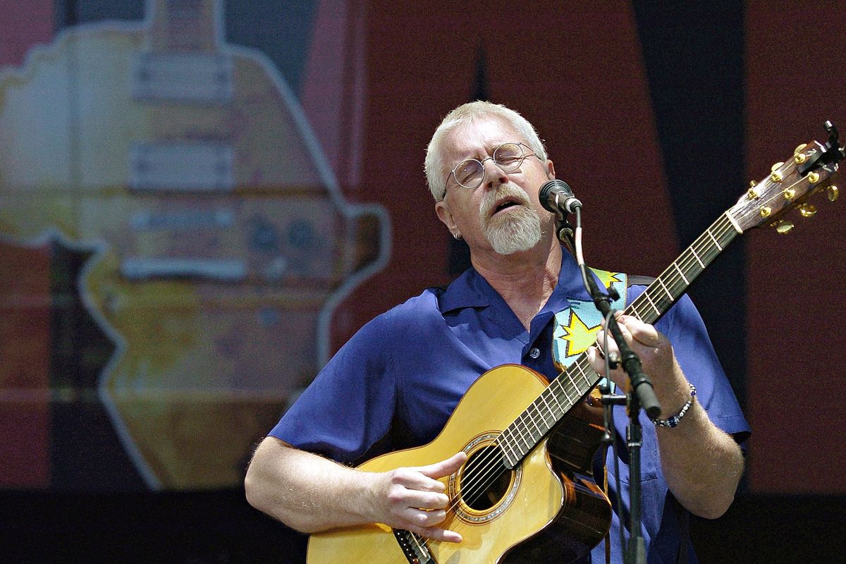 Bruce Cockburn performs Sunday at the Bing Crosby Theater.  (Associated Press)