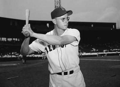 Dom DiMaggio was a seven-time All-Star for Boston.  (Associated Press / The Spokesman-Review)