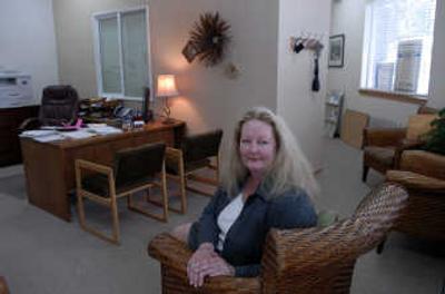
Rhea Kraus is the owner of Health Net Insurance in Rathdrum. 
 (Kathy Plonka / The Spokesman-Review)