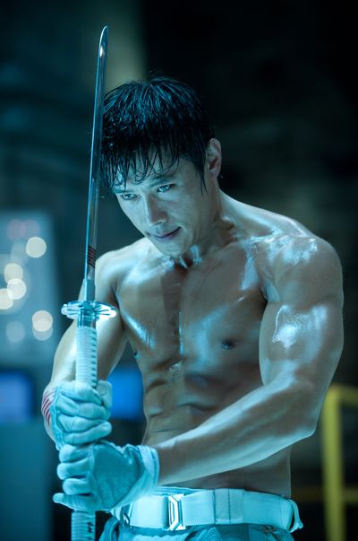 Byung-hun Lee in a scene from “G.I. Joe: Retaliation.”