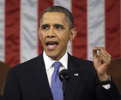 President Barack Obama delivers his annual State of the Union address Feb. 12, 2013. (Associated Press)