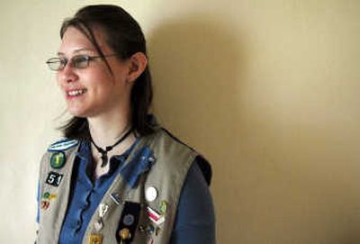 
Meganne Holehan says Girl Scouts have given her the opportunity to travel and meet people from all over the world. Holehan is organizing a volunteer fair in conjuction with Kootenai County United Way, Wal-Mart and other nonprofit agencies. 
 (Kathy Plonka / The Spokesman-Review)