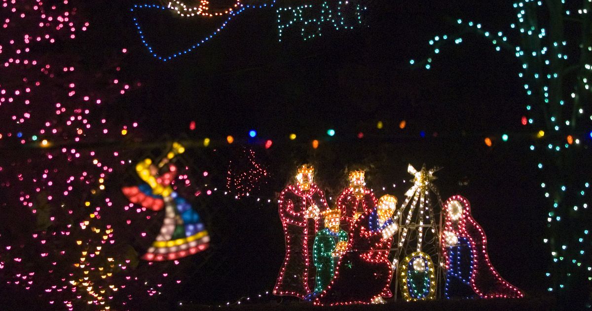 Readers holiday lights across town The SpokesmanReview