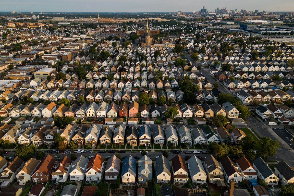 Hamtramck, Mich., a small enclave of Detroit, calls itself "the world in two square miles" because of its diverse population. MUST CREDIT: Washington Post photo by Salwan Georges.  (Salwan Georges/The Washington Post)