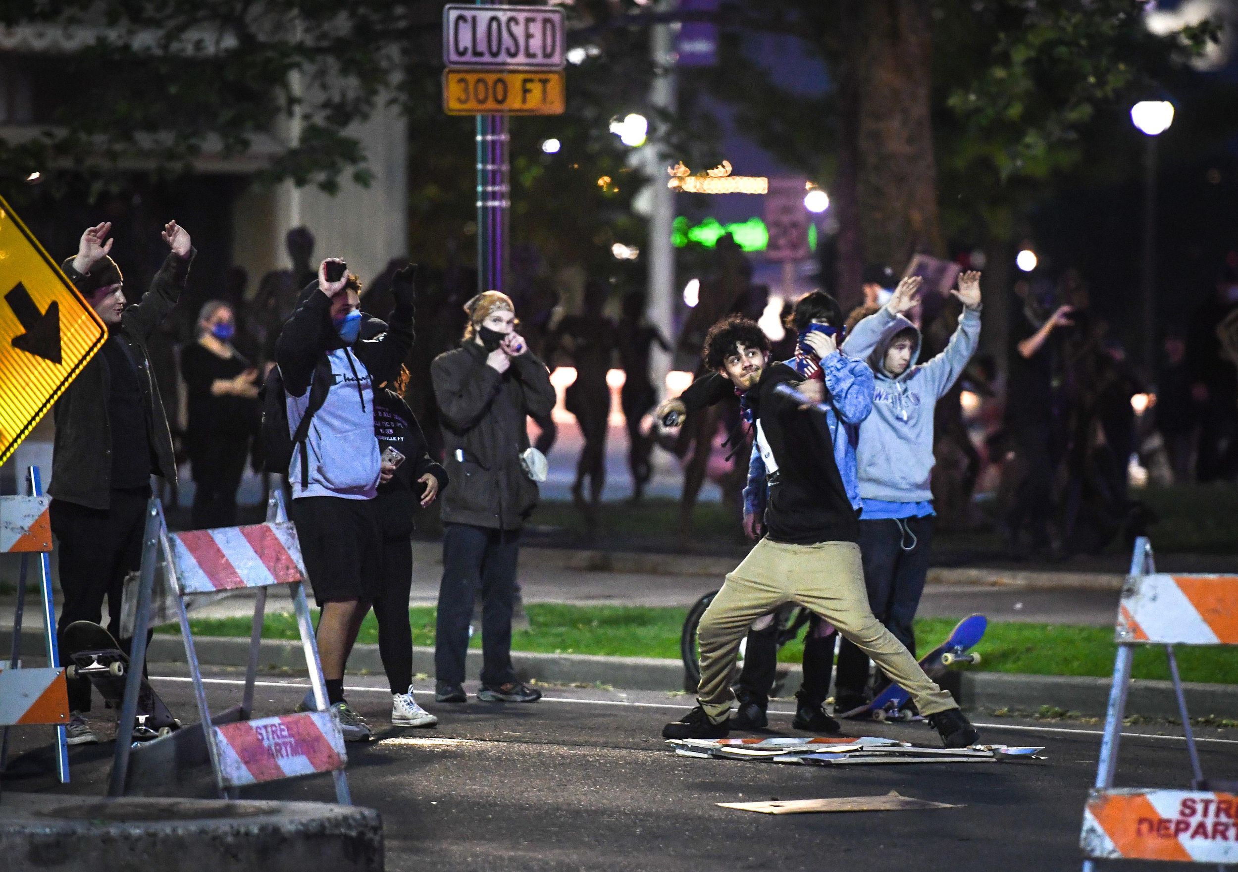 Peaceful protest turns into a riot in Spokane May 31, 2020 The