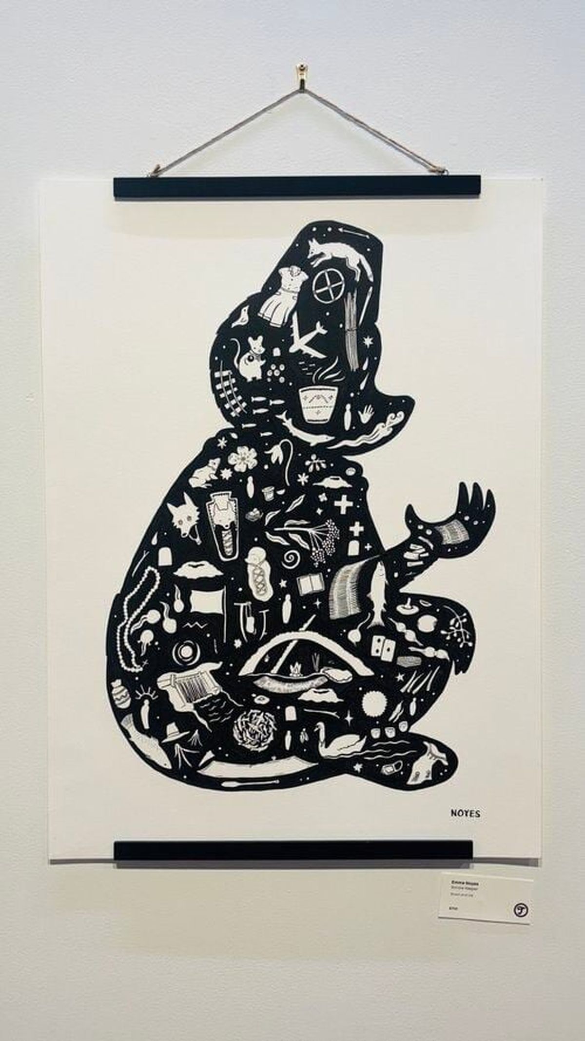 Emma Noyes’ “Recollection Mole,” on display as part of Terrain’s Connective Strands exhibit running through March 1.  (Courtesy of Terrain)
