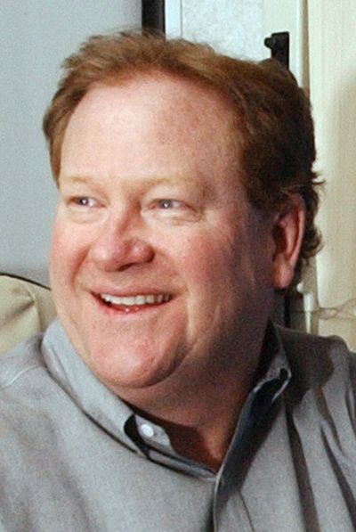 This Feb. 12, 2004, file photo shows radio talk-show host Ed Schultz in Fargo, N.D. Schulz, whose career took him from quarterbacking at a Minnesota college to national radio and television, died Thursday, July 5, 2018, in Washington, D.C. He was 64. (Dave Samson / Associated Press)