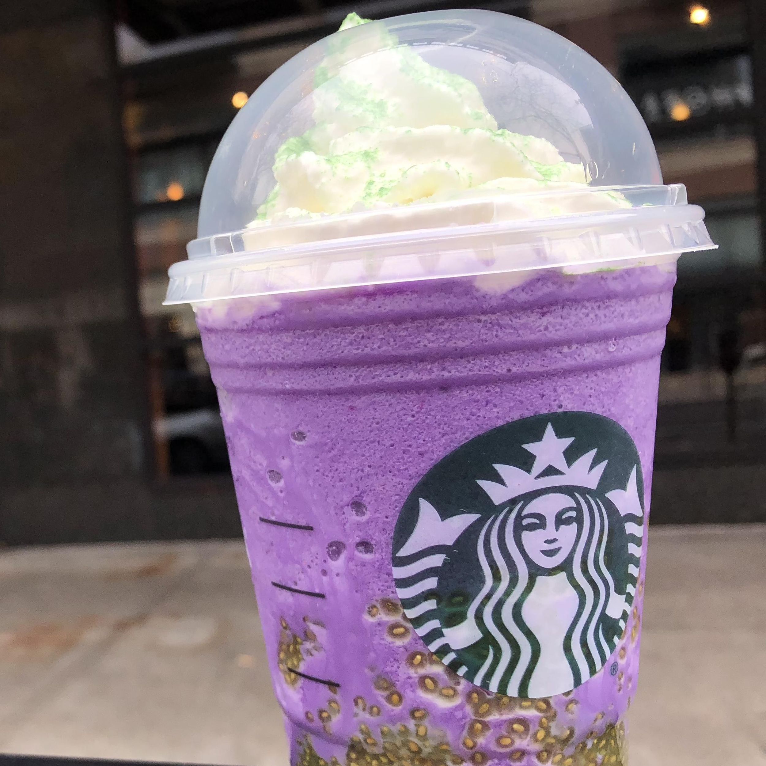 Starbucks Halloween Witch's Brew Frappuccino