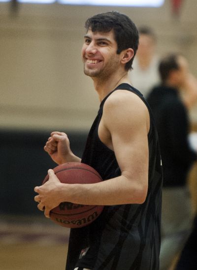 Christian Jurlina is happy at Whitworth, even though he traveled a very long distance to get to Spokane. (Tyler Tjomsland / The Spokesman-Review)