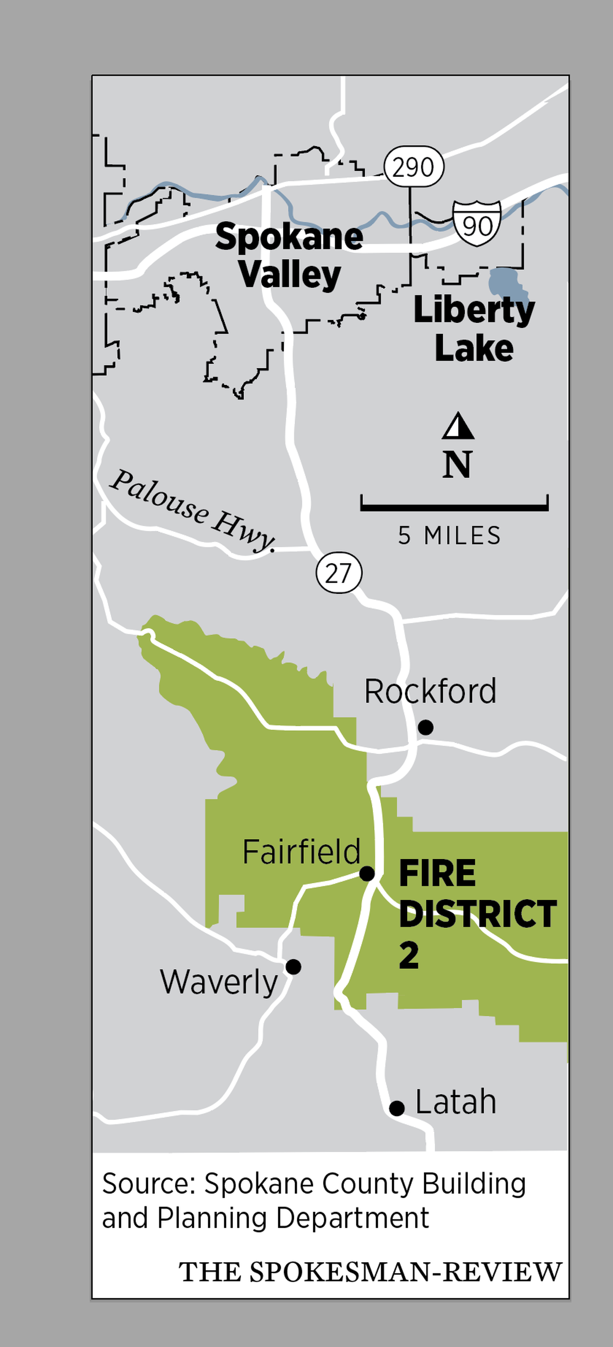 Spokane County Fire District 2  (Molly Quinn for The Spokesman-Review)