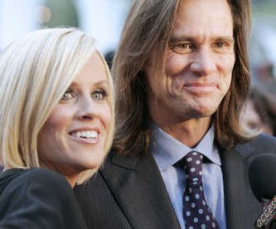 
Associated Press Jenny McCarthy and Jim Carrey
 (Associated Press / The Spokesman-Review)