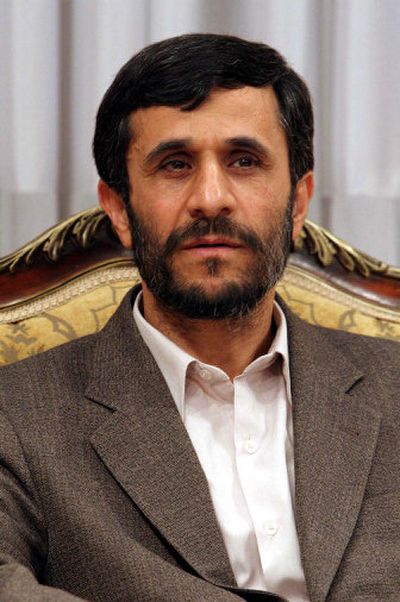 
Ahmadinejad
 (The Spokesman-Review)