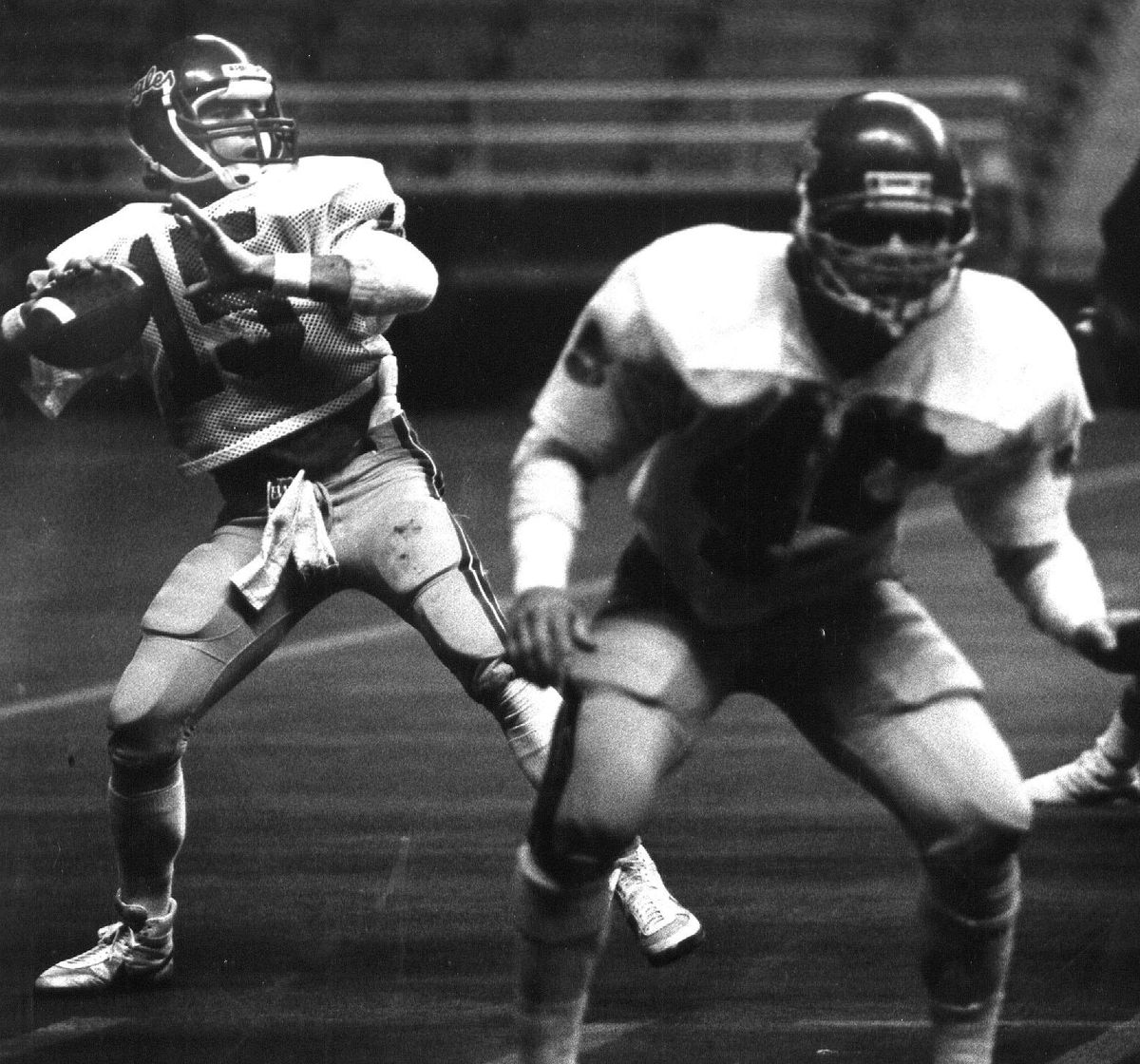 Rick Worman quarterbacked EWU in the 1980s. (EWU / Courtesy)