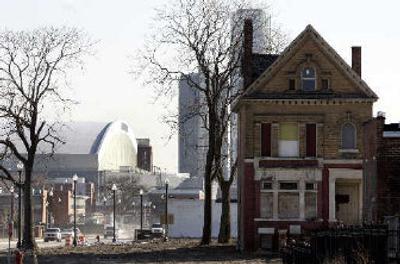 
A vacant house north of downtown Detroit, the nation's poorest large city.  
 (Associated Press / The Spokesman-Review)