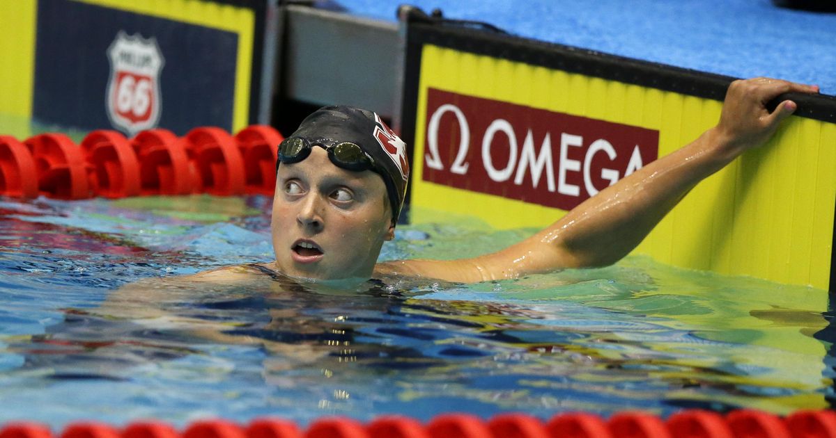 Katie Ledecky prepares for another big week at swimming’s world