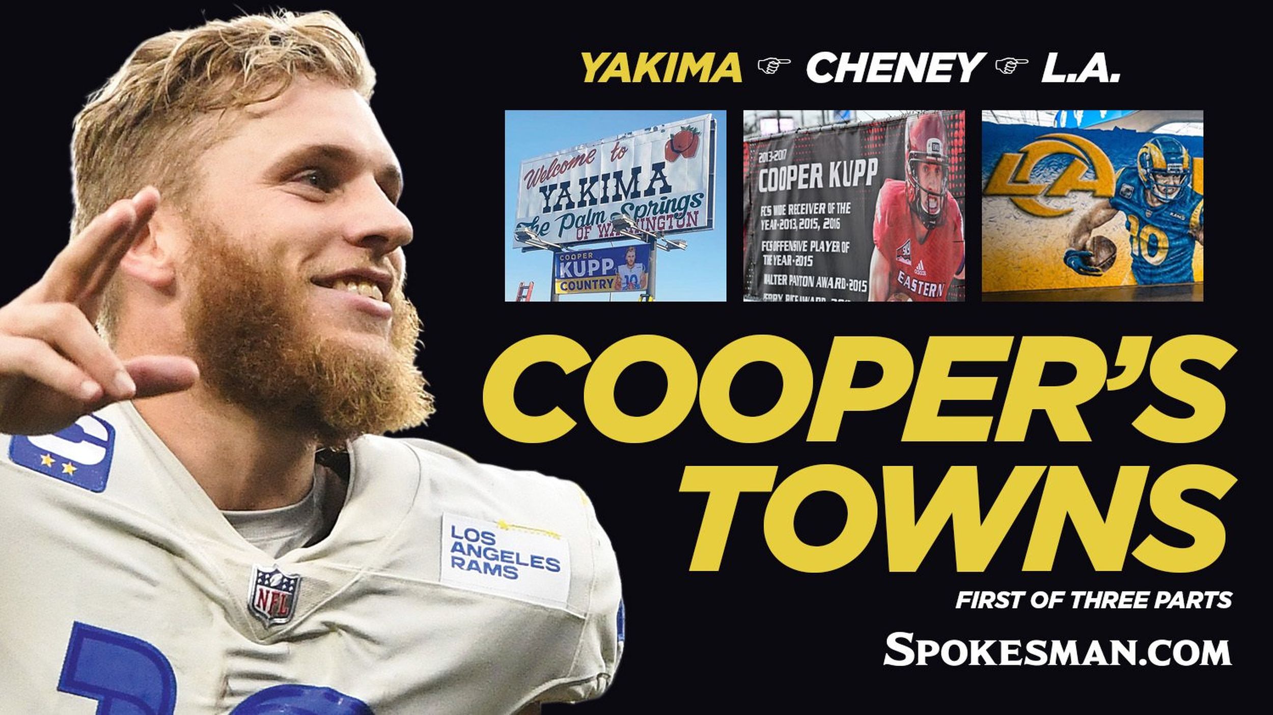 The making of Cooper Kupp - Los Angeles Rams receiver credits