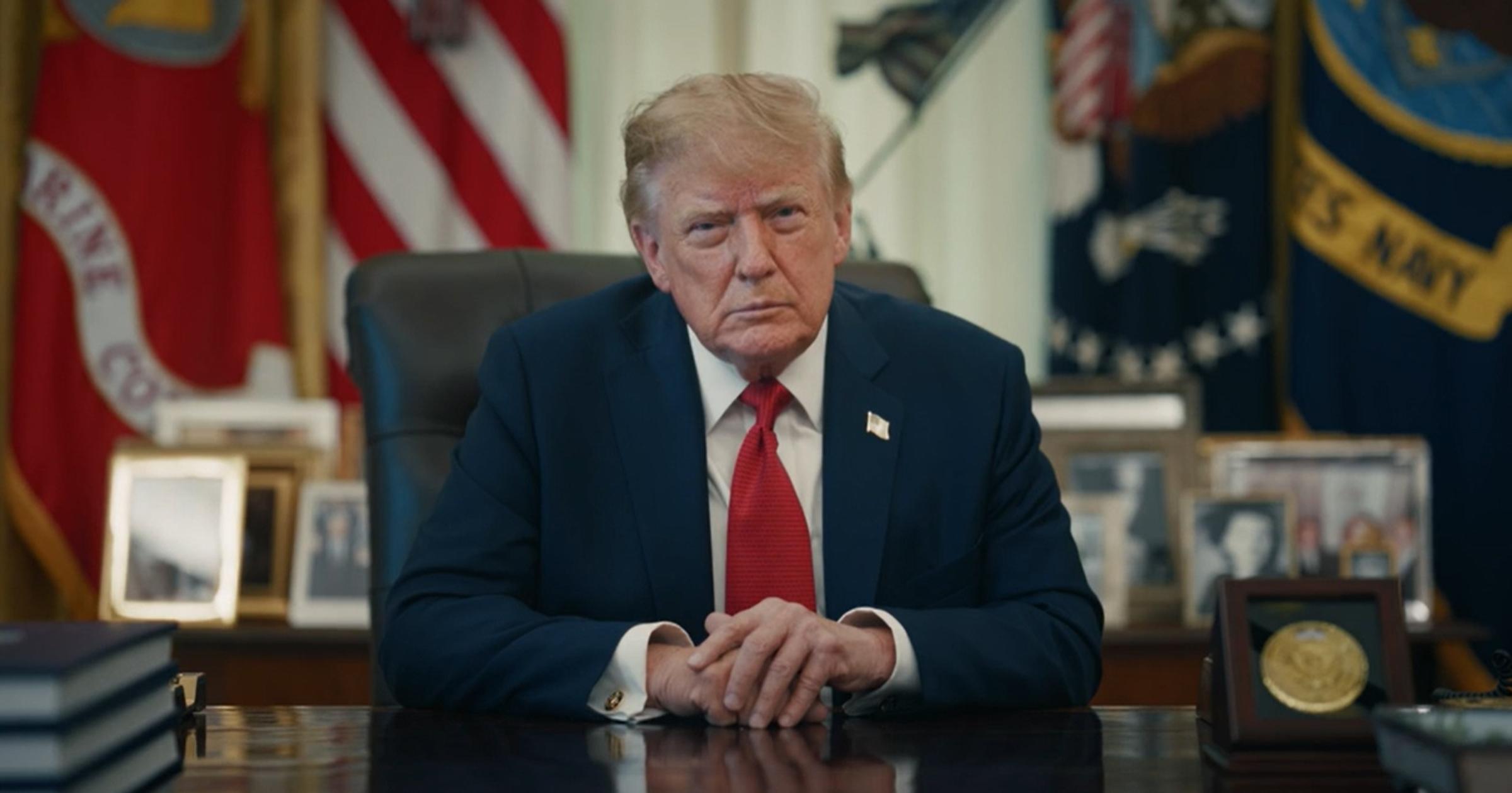 Trump endorses Baumgartner, attacks Conroy in Oval Office video
