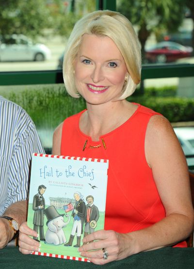 Callista Gingrich signs copies of her book “Hail to the Chief” on Nov. 26, 2016 at the Barnes and Noble Waterside Shops in Naples, Fla. (Jennifer Graylock / TNS)