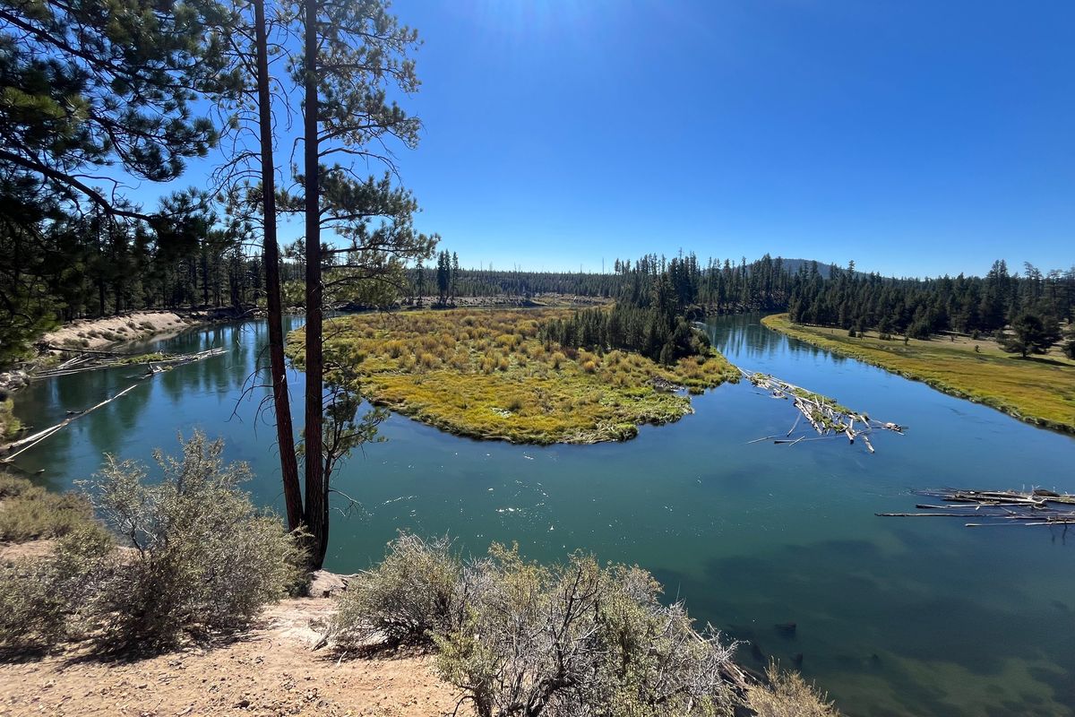 A bend in the Deschutes River north of La Pine, Ore. (Ammi Midstokke )