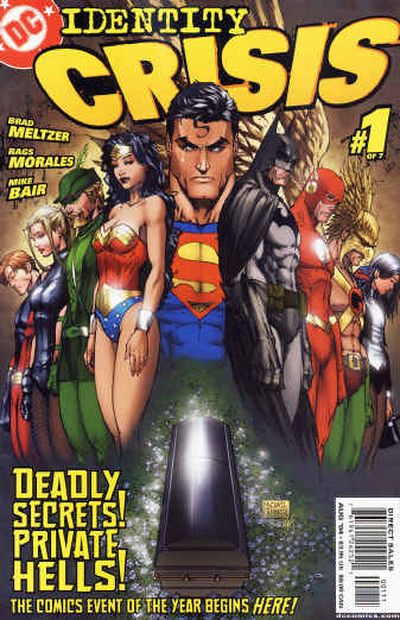 
The cover of the first installment of the seven-part DC Comics series, titled 