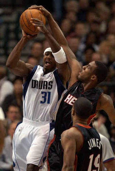 
Stymied early in the game, Jason Terry (31) and the Dallas Mavericks rallied to beat the Miami Heat on Tuesday. 
 (Associated Press / The Spokesman-Review)