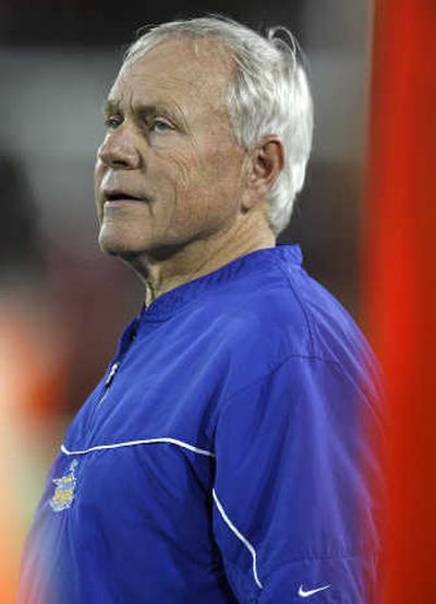 
San Jose State coach Dick Tomey looks for answers after a poor start. Associated Press
 (Associated Press / The Spokesman-Review)