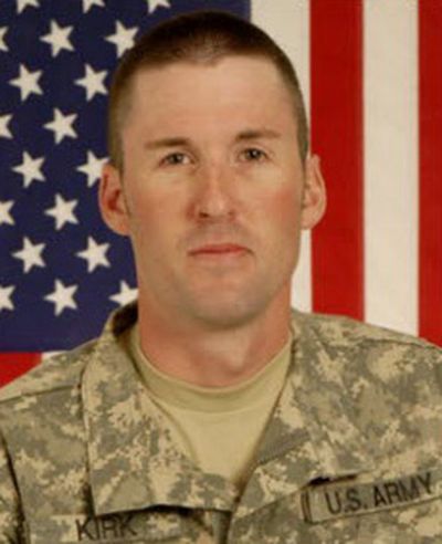 Sgt. Joshua Kirk died in Afghanistan on Oct. 3, 2009. News reports say he grew up in North Idaho.  (Associated Press)