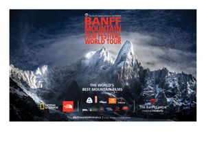 The Banff Mountain Film Festival World Tour heads out on the road in mid November.