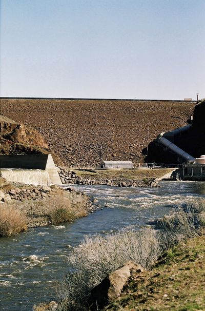 The Iron Gate Dam is shown on the Klamath River outside Hornbrook, Calif.  (File Associated Press / The Spokesman-Review)