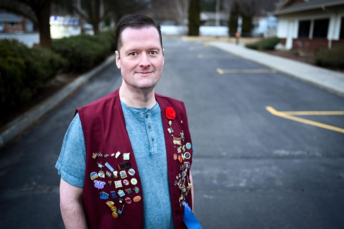 Shawn Impett, 43, says his health has improved since he lost 130 pounds in 2018. “You’ve got to make a decision on what’s more important, the food or your health,” he said. (Colin Mulvany / The Spokesman-Review)