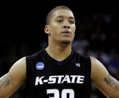 
Michael Beasley helped KSU win its first NCAA tournament game in 20 years. Associated Press
 (Associated Press / The Spokesman-Review)
